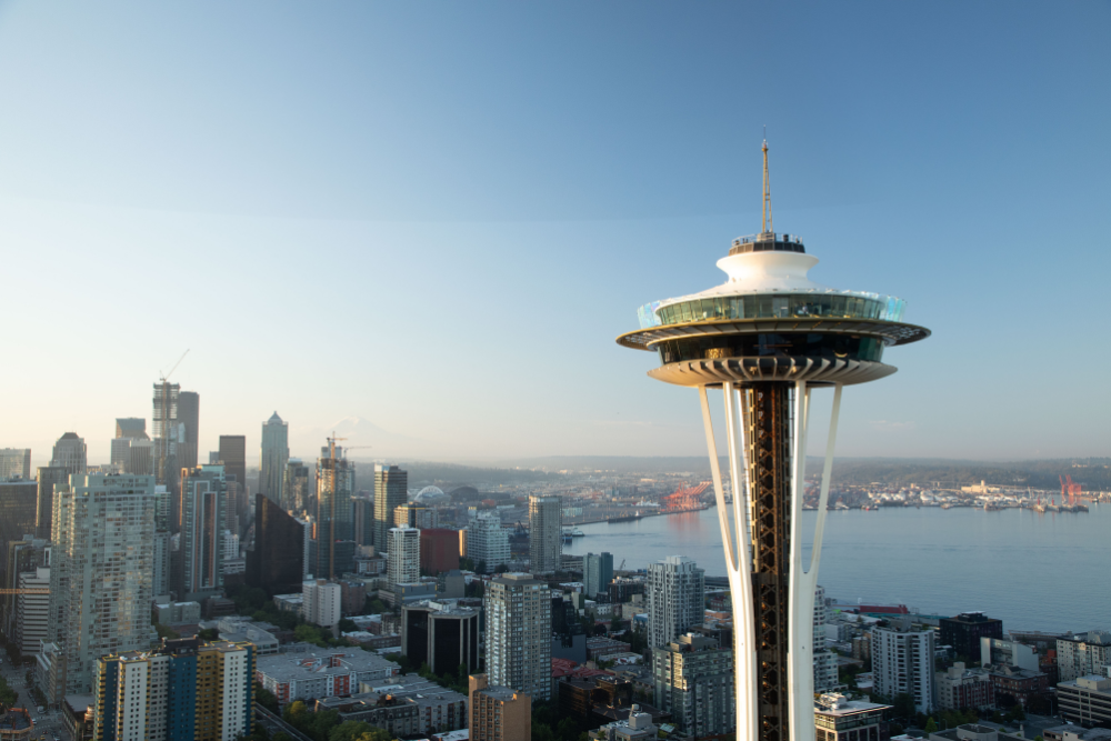 Things to do during Summer in Seattle by Seattle Premium Attractions - Space Needle Genny Boots