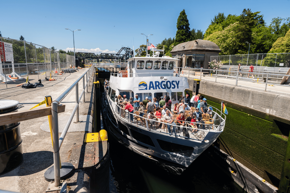 Seattle Weekend Sightseeing In Your Own City - Argosy Cruises