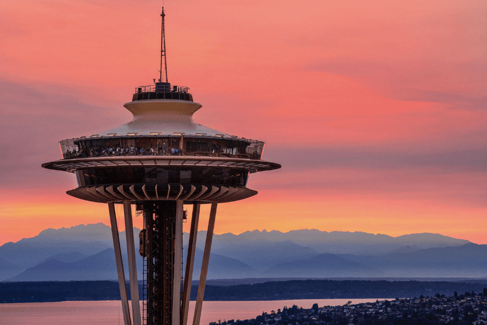 Seattle Weekend Sightseeing In Your Own City - Seattle Space Needle